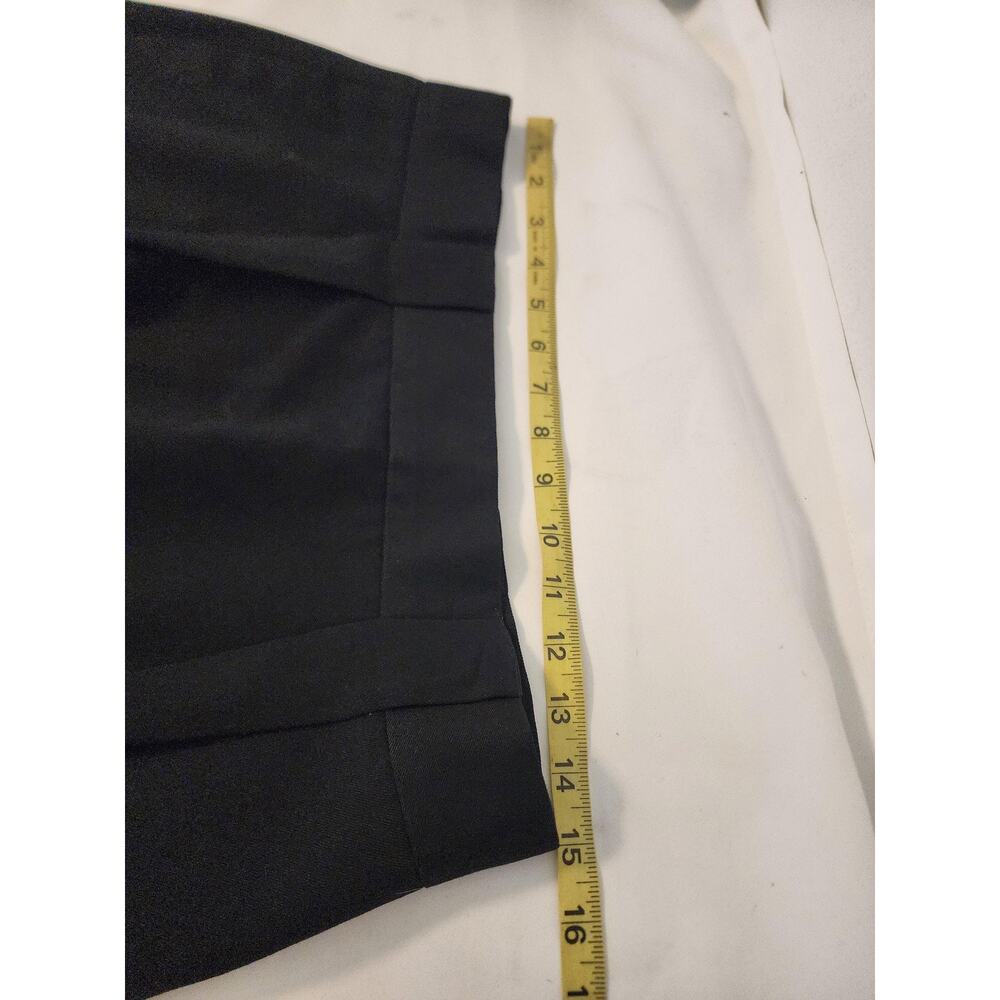 Jones New York Skirt Womens 14 Black Wool A-Line Knee Length Lined Made USA - Picture 5 of 10